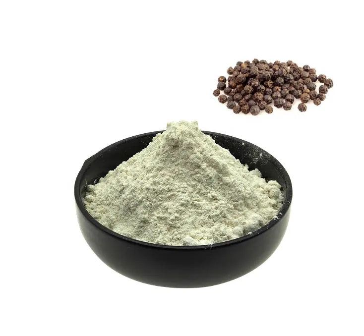 98% CAS No.94-62-2 karabiber özü Piperine tozu 100 g/torba ücretsiz teslimat