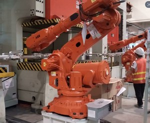 Manipolatore robotico automatizzato ad alta precisione per la movimentazione di Pallet saldatura ad alta velocità robot industriali - Product Image 2