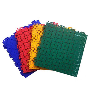 重型塑料互锁地板格栅防滑塑料互锁格栅易于组装和清洁 - Product Image 1