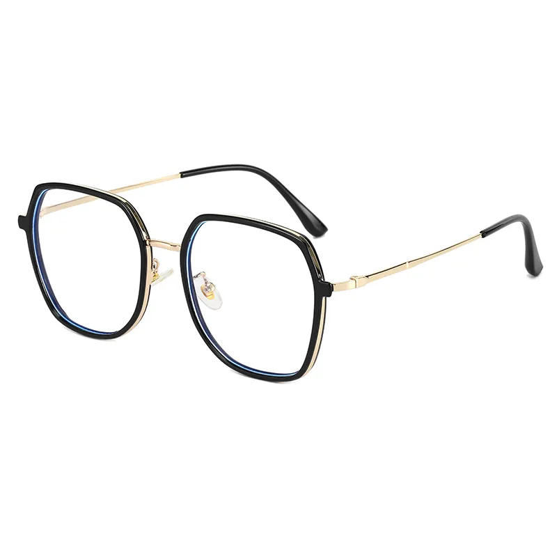 Trendy and Ultra Light Optical Glasses New Anti-Blue Light Vintage Glasses Narrow Rim Glasses Optical Spectacle Frame