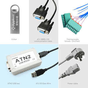 Probador de alta temperatura AT4516, medidores de prueba de registrador de datos con 1300C - Product Image 3