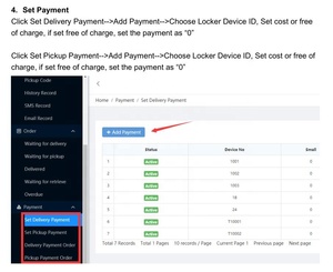AITUOIoT Smart Parcel Delivery Locker Back-end Server Management <strong>Software</strong> Smart Locker <strong>Software</strong> - Product Image 2