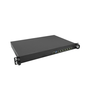 1U firewall N4000 J6412 J4125 N5105 6 * porta Ethernet Ubuntu Pfsense 1U Linux Firewall router di rete server firewall appliance PC - Product Image 1