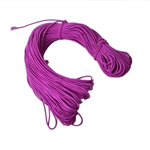 2.5mm Garment Accessories High <strong>Elastic</strong> <strong>String</strong> Uneasy to Fade <strong>Polyester</strong> Latex Silk Round <strong>Elastic</strong> Rope - Product Image 2