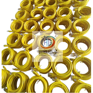 RG Factory <strong>Cable</strong> UTP RJ45 28AWG PVC Jacket Yellow <strong>Network</strong> Lan Patch Cord 1M/2M/5M CAT6A Communication <strong>Cabl</strong> - Product Image 1