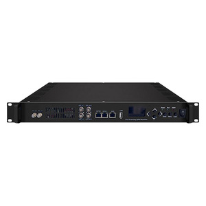 16ウェイ24ウェイDVB-S/S2モジュレーターIPTVライブホテルデジタルTVフロントエンドシステムVCT仮想Web ASIオーディオSDI用IPストリームマシン