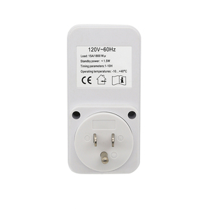 10Hr Countdown-Timer-Schalter buchse Elektronischer Leistungs messer Intelligente Zeit einstellung Steuer buchse Smart Control US-Stecker - Product Image 5