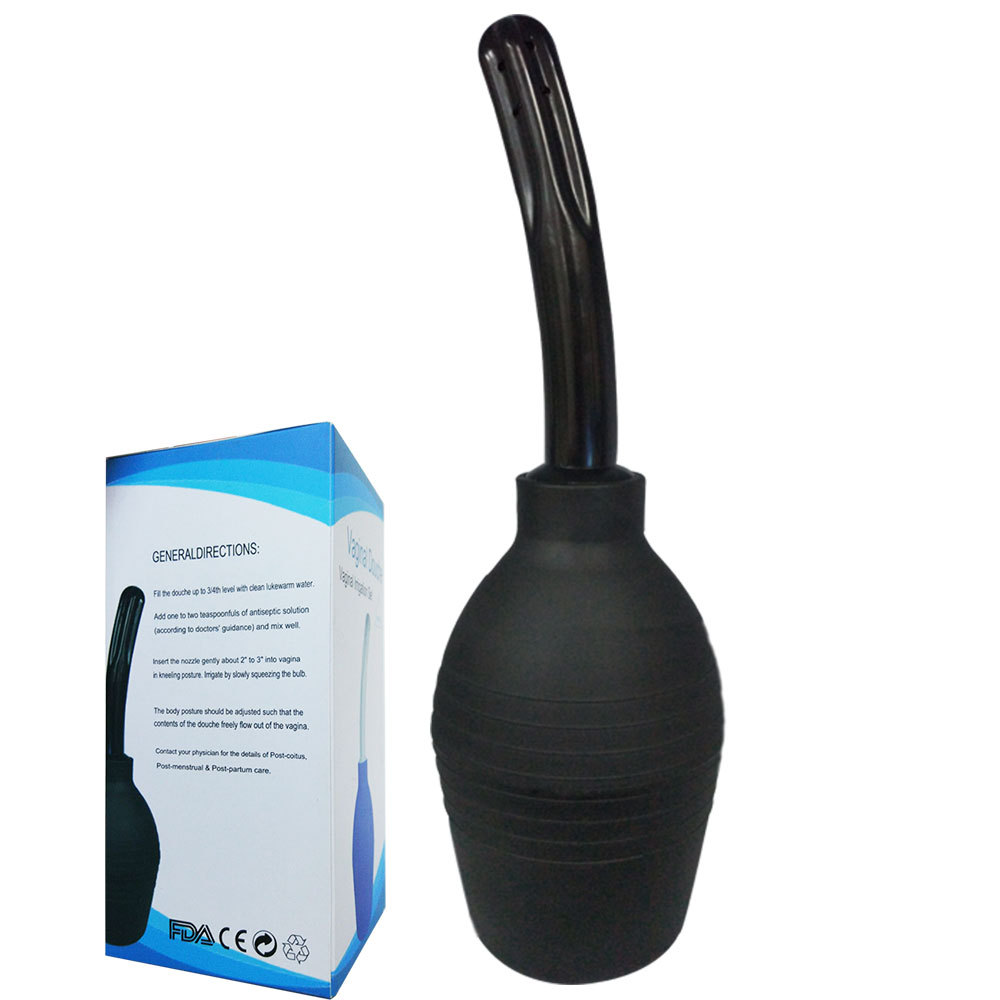 En forme de poire noire