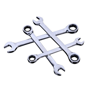 高品质CRV组合扳手棘轮组合扳手套装开口棘轮扳手套装 - Product Image 1