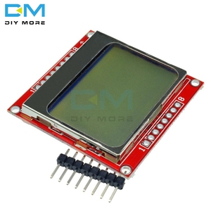 Diymore LCD-Anzeige modul Weiß/Blau Hintergrund beleuchtung 84*48 84x48 für Arduino für Nokia 5110 LCD-Modul