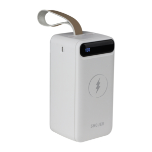 Compact and Lightweight <strong>Design</strong> 40000mAh Wireless PD Charger Power Bank Shell Box with 2x USB - Product Image 1
