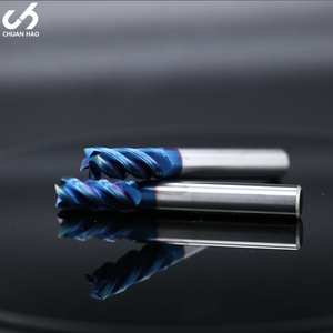 CH fabrika özelleştirilmiş Tungsten çelik katı karbür kare CNC freze 2 flüt 4 flüt Flute hrchrc65 Metal freze kesicisi - Product Image 4