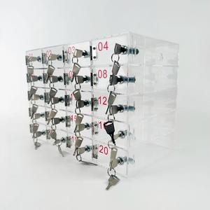 Bán buôn Chất lượng cao 20 khe cắm điện thoại Locker Box Acrylic điện thoại di động tủ cho an toàn - Product Image 3