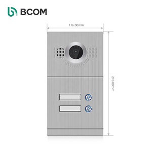 Outdoor <strong>Intercom</strong> 2-Wire <strong>System</strong> with Night Vision and Waterproof <strong>Motion</strong> <strong>Detection</strong> Special Features for Biometric Access Control - Product Image 3