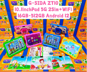 Installierte Eltern kontrolle APP 16GB 512GB Android 12 WiFi 5G Kinder Tablets PC mit Fall Dual Camera Lernspiele - Product Image 2