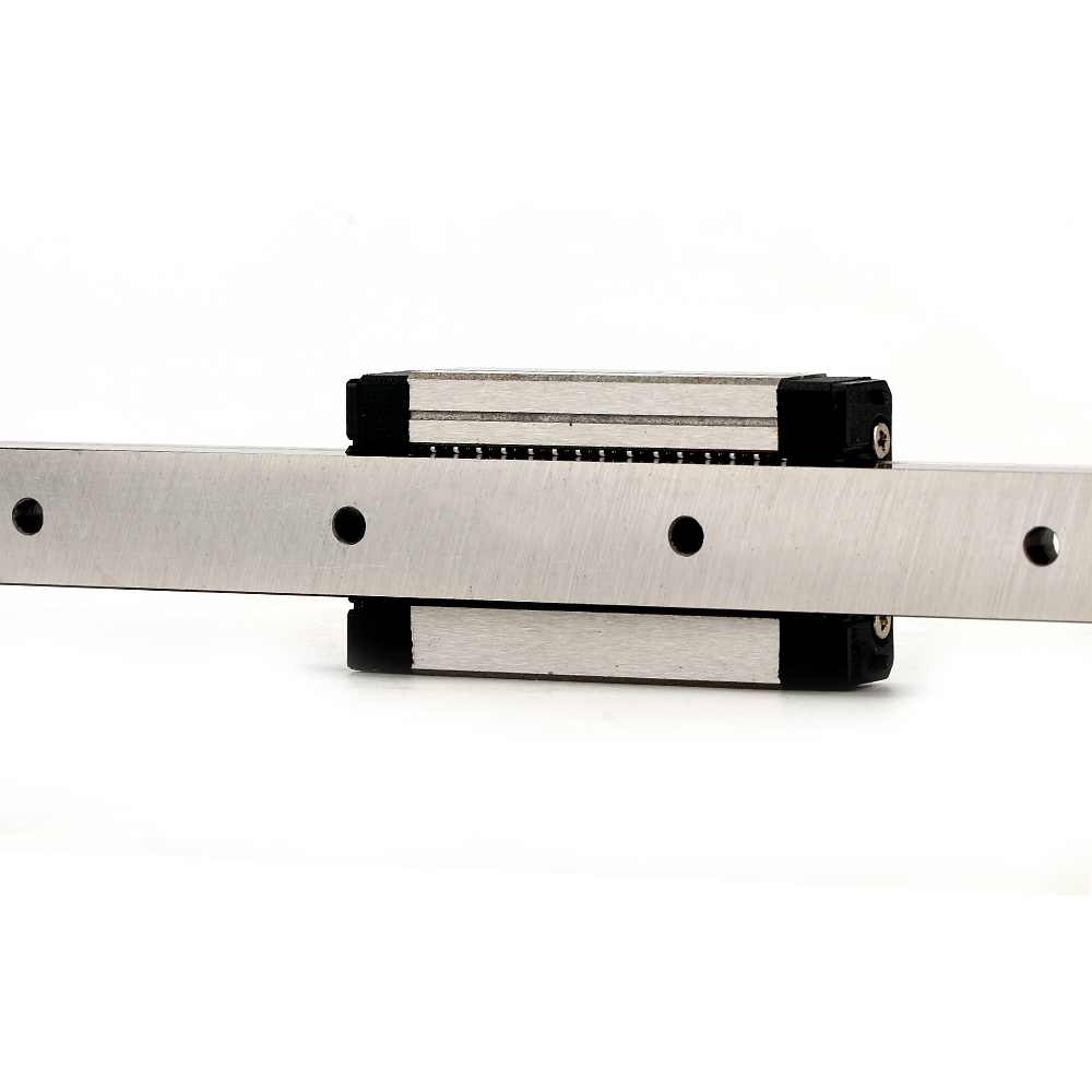 stainless steel miniature linear slide guide rail MGN15 with linear bearing block MGN15C