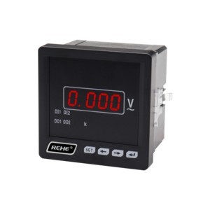 RENHE Panel Digital Inteligente Analógico Monofásico AC Voltímetro Pantalla LED Medidor de Voltaje Único - Product Image 3