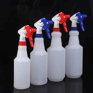 500ML <strong>750ML</strong> 1000ML <strong>Empty</strong> Plastic HDPE Cleaning <strong>Bottle</strong> Pesticide <strong>Bottle</strong> with Gun Hand Pressure Trigger Sprayer for Packaging Use - Product Image 1