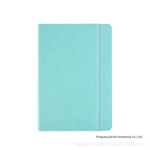 Custom e Stock all'ingrosso Pu copertina rigida Notebook Journal Planner impresso Logo ufficio cinturino elastico stampato diario taccuino - Product Image 4