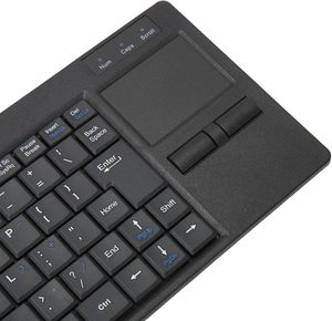 Desktop 88 Tasten PS2-Tastatur Robustes Touchpad Kabel gebundene Computer tastatur Plug-Play USB-Schnitts telle HUB-Funktion für IPC - Product Image 3