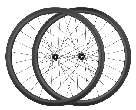 black rim height 38mm
