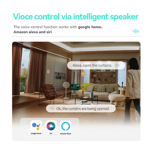 LEELEN Interruptor Tuya Smart Life Wifi Curtain Switch PC Zigbee 2 Gang 4keys Voice Control Timing Switch for Smart Home