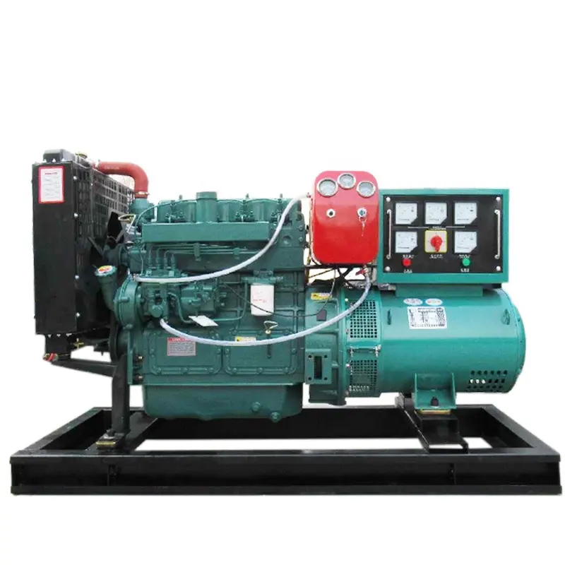 Fabbrica a buon mercato prezzo 30kw 40kw 50kw 75kw 100kw Weifang Cummins Perkins Weichai Yuchai silenzioso generatore diesel centrale elettrica