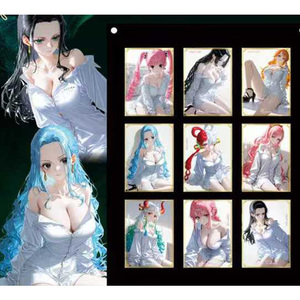 การ์ดโลหะขายส่ง GP ชุดการ์ดเกม ONE PIECE กล่องอะคริลิคน่ารัก ฟิกเกอร์อนิเมะ การ์ต้าส์อนิเมะ ลูฟี่ โซโล ซันจิ นามิ - Product Image 5