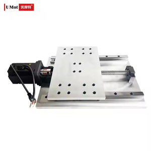 UMOT300mm幅アルミニウム重荷重300kg有効ストローク100-1300mmCncリニアスクエアガイドモジュールスクエアリニアガイドレール - Product Image 3