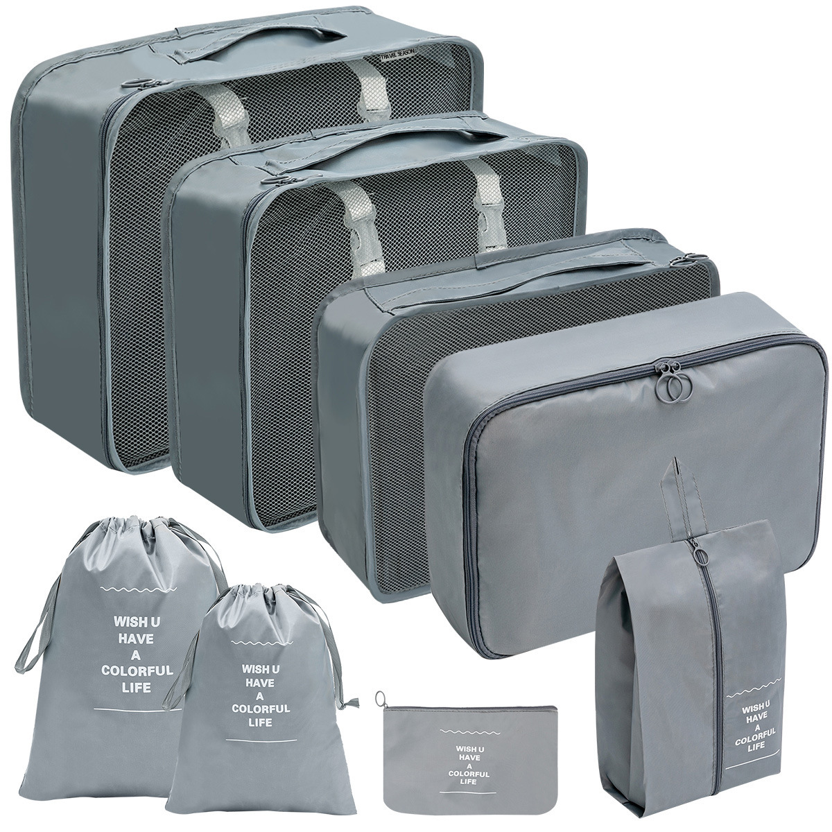 SKU-15- Bellows Pack eight pieces grey