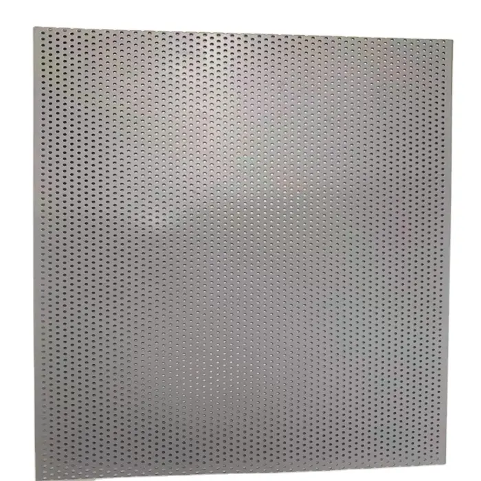 Le GI décoratif extérieur/poudre de l'acier inoxydable/PVC a enduit la maille perforée en aluminium en métal