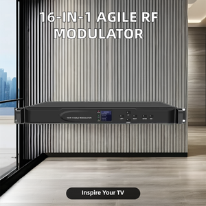 Modulador analógico 16 en 1 PARA USO HOTELERO que convierte 16 señales de vídeo y audio en un modulador RF Agile - Product Image 5
