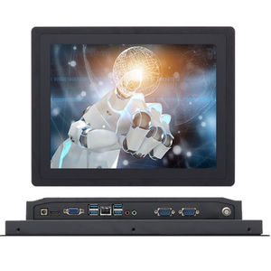 Pannello tattile industriale resistente agli urti ad alta temperatura PC tutto in uno Mini Computer IP65 Monitor Touch Screen impermeabile