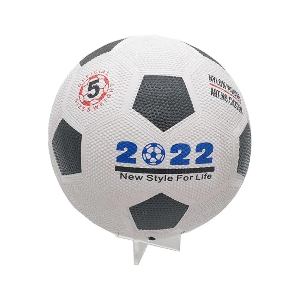 Brinquedo infantil engraçado para áreas externas, mini bola de futebol de borracha 2022