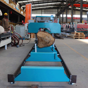 <strong>Log</strong> Wood Processing Horizontal <strong>Portable</strong> Band Movable Woodworking Sawmill <strong>Machine</strong>
