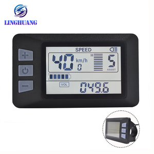 P3H Wired <strong>Cycling</strong> <strong>Computer</strong> Multifunctional Control Panel for Urban/Off-Road Bike Riding Speed/Distance/Battery Level Electronic - Product Image 1