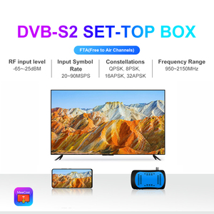 OEM ODM Gx6605S DVB S2衛星受信機FTA STB 1080PミニDVB-S2 H.264 DVBS2チャンネル受信機WiFi HDセットトップボックス - Product Image 2