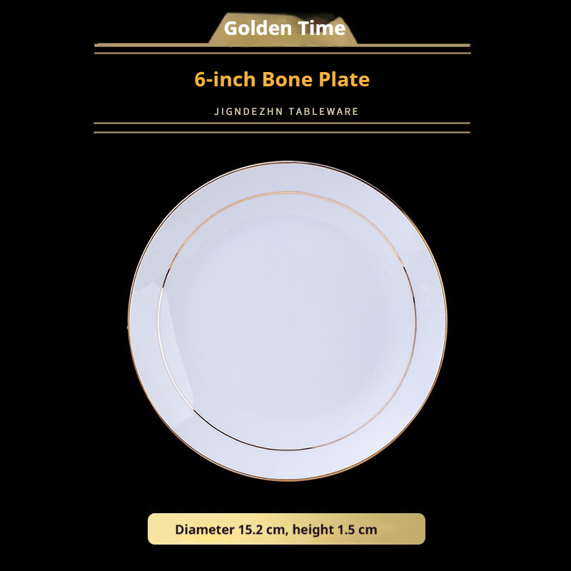 White-6inch dish