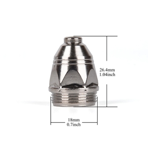 10ชิ้นหัวฉีด P-80 P80 hafnium ปลายหัวฉีด P80พลาสม่าตัดเครื่องอุปโภคบริโภคเครื่อง CNC ตัด-70-80-100ตัด-120 40A-120A - Product Image 4