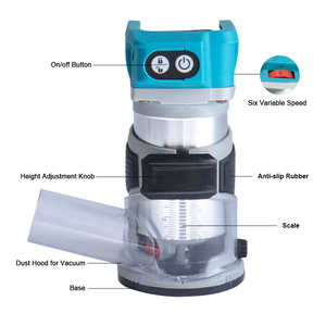 Rynex điện không dây điện Woodcraft cạnh Tông đơ máy định tuyến không dây gỗ <span class=keywords><strong>Router</strong></span> - Product Image 6