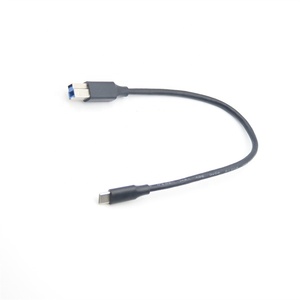 A-B USB 3.0 USB C M ไปยัง BM สายเคเบิลสำหรับเครื่องพิมพ์ข้อมูลความเร็วสูง Usb3.0ตัวผู้ไปยังตัวผู้1ม. Type C - Product Image 4