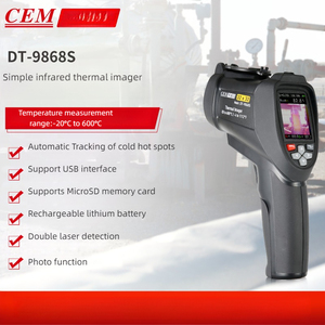 CEM <strong>Infrared</strong> Thermal Imaging Camera, <strong>Infrared</strong> Temperature Meter, High Precision <strong>Infrared</strong> Thermometer DT-9868S - Product Image 2