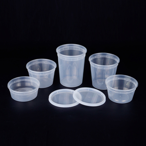 <span class=keywords><strong>8Oz</strong></span> 12Oz 16Oz 24Oz 32Oz paket servisi olan restoran salata kabı tek kullanımlık şeffaf plastik kaseler kapaklı
