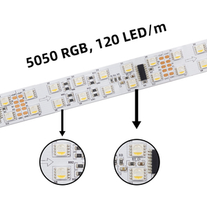 5050 RGBW UCS512C4 DMX512 IC pixel magic LED strip light 120 LED/m 20mm indirizzabile digital LED strip light - Product Image 5