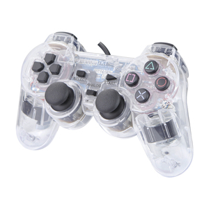 适用于 PS2 控制器的透明游戏垫有线游戏杆 ps2 适用于 Play station 2 游戏 - Product Image 1