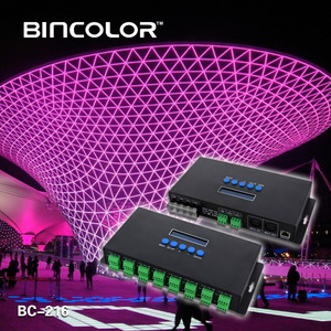 Руководство BC-216 16 портов DMX Artnet контроллер 12 В пиксель светодиодный контроллер света с сертификацией RoHS - Product Image 4