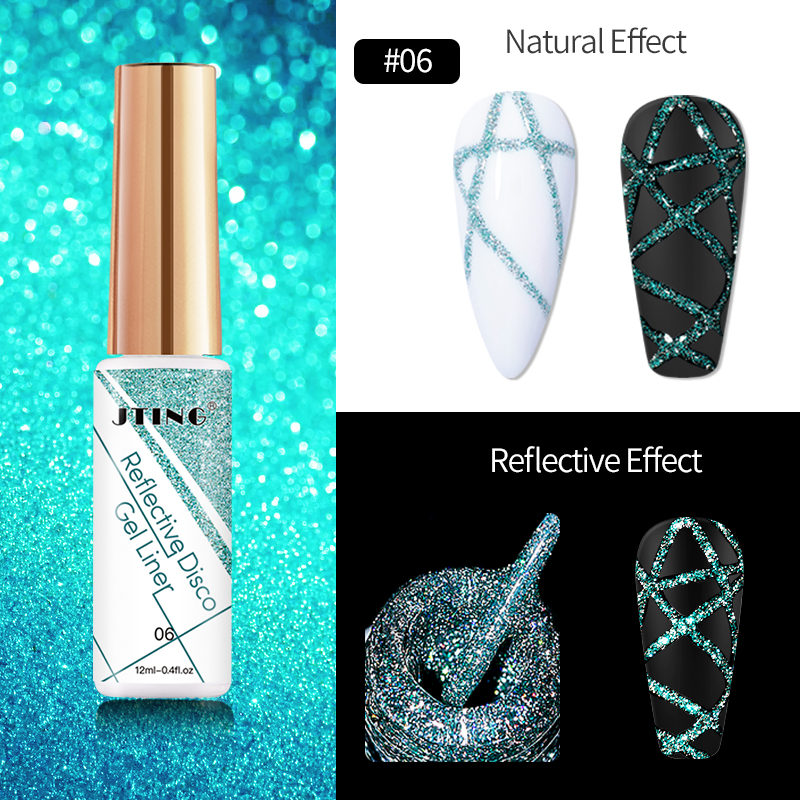 #06 Reflective disco liner gel