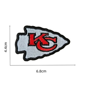 排他的なフットボールリーグNFLチームのロゴフィラデルフィアイーグルスパッチカンザスシティチーフラスベガスレイダースロサンゼルスチャージャーズ