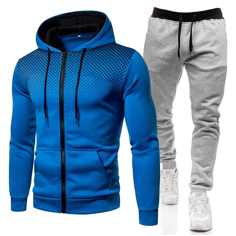 Blue light gray Pants
