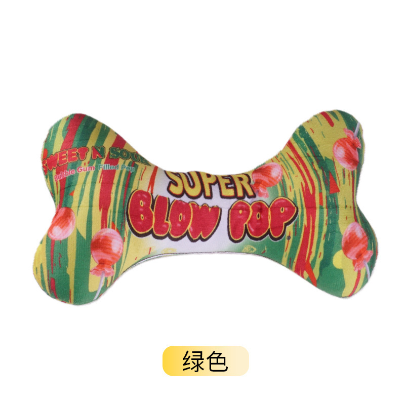 Caramelo pequeño verde hueso